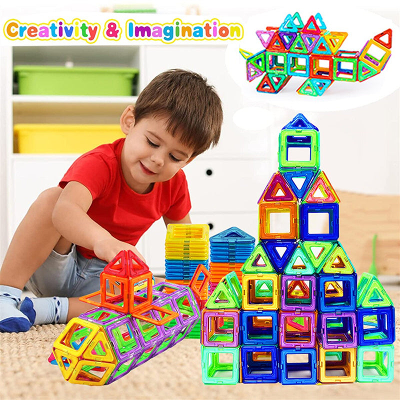 Magnetic Building Blocks - Montessori Toys