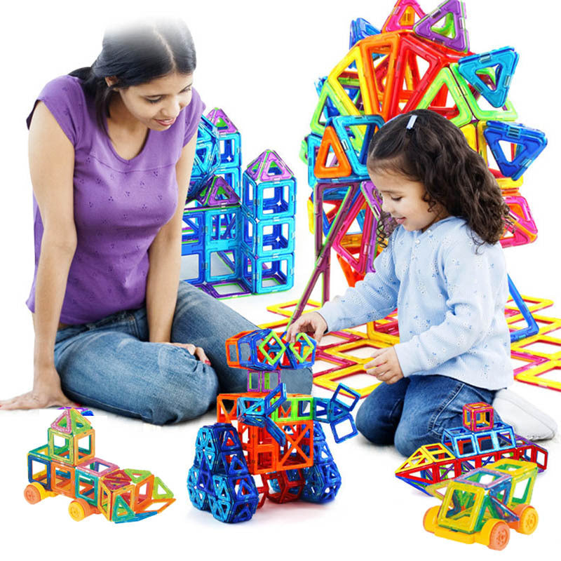 Magnetic Building Blocks - Montessori Toys