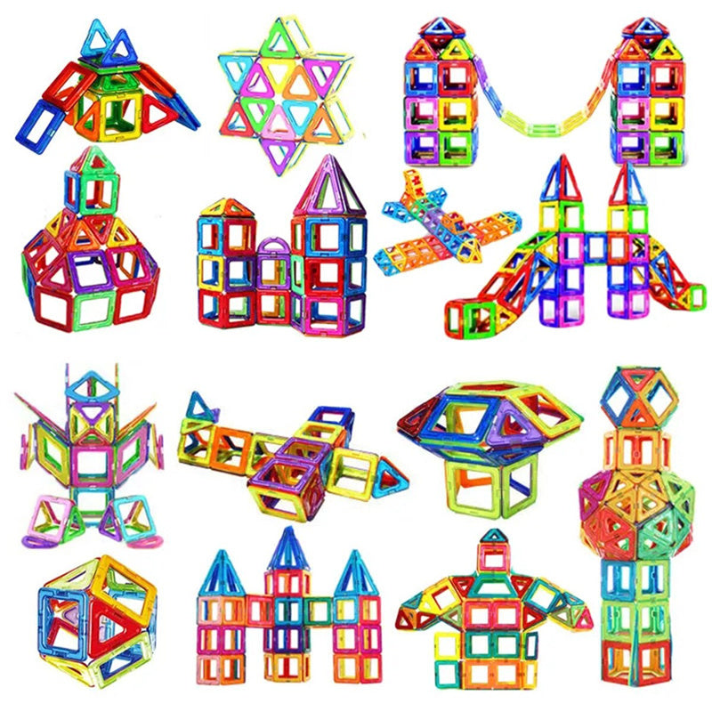 Magnetic Building Blocks - Montessori Toys